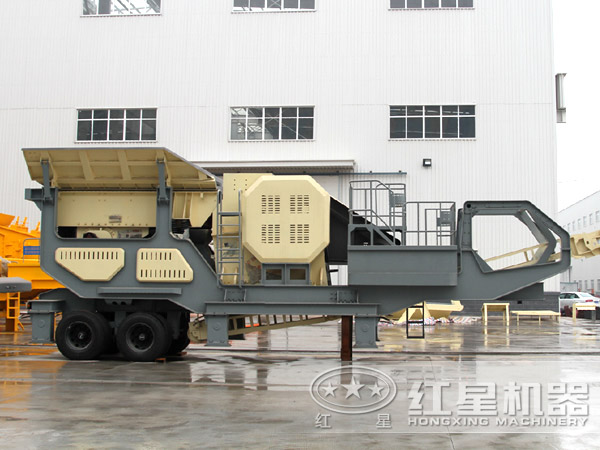 每小時產(chǎn)400t半移動破碎站 每小時產(chǎn)400t半移動破碎站