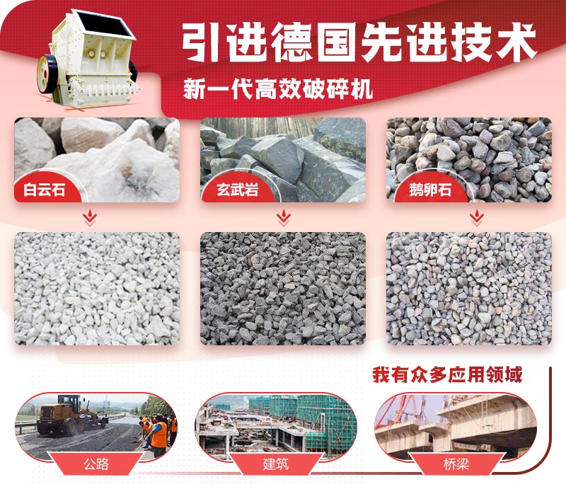 單段破碎機應用領域 單段破碎機應用領域