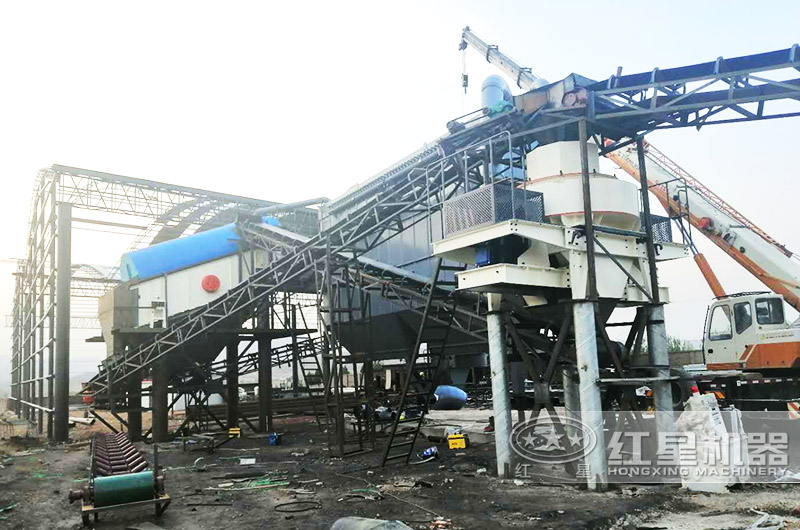 機制砂生產線現場 機制砂生產線現場