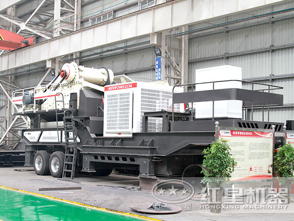 油電兩用的輪胎式圓錐破移動破碎設備 油電兩用的輪胎式圓錐破移動破碎設備