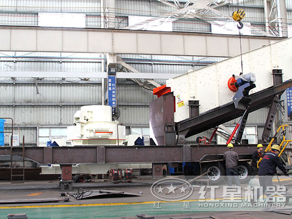 半掛車制砂機(jī)流動磕石機(jī) 半掛車制砂機(jī)流動磕石機(jī)