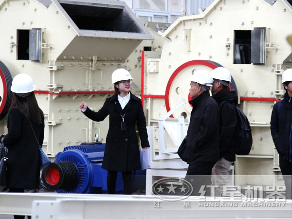 鉀長石細碎機用戶參觀 鉀長石細碎機用戶參觀
