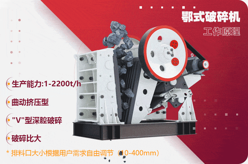 顎式破碎機(jī)工作原理 顎式破碎機(jī)工作原理