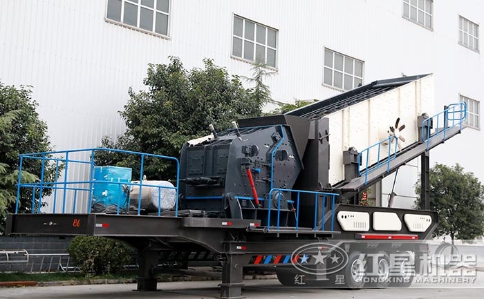 一小時(shí)200噸到300噸的可移動輪胎打石子機(jī) 一小時(shí)200噸到300噸的可移動輪胎打石子機(jī)