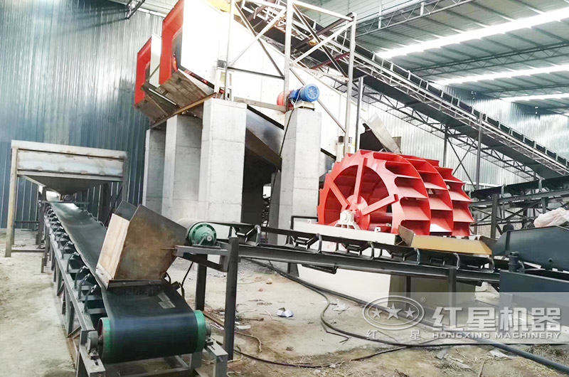 洗山沙現場 洗山沙現場