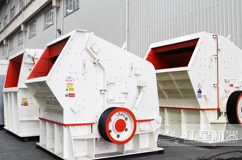 二級破碎反擊式破碎機,石粉少,綠色環(huán)保
