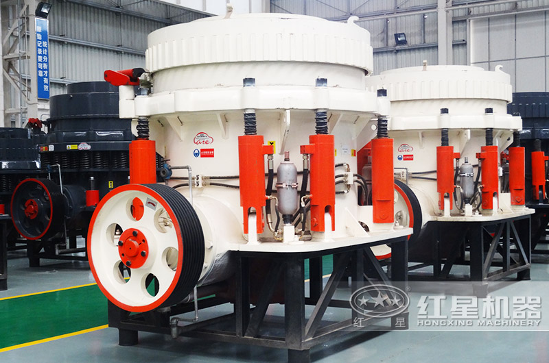 中碎:圓錐式破碎機 中碎:圓錐式破碎機
