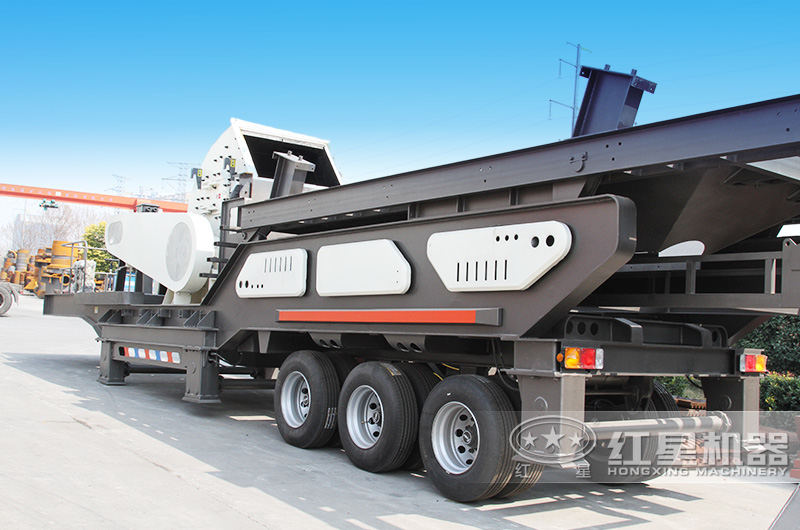 大型移動粉煤機隨地移動,轉場方便