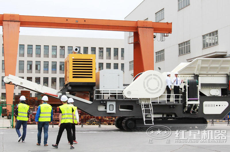 隨時參觀,紅星移動式錘破機值得信賴