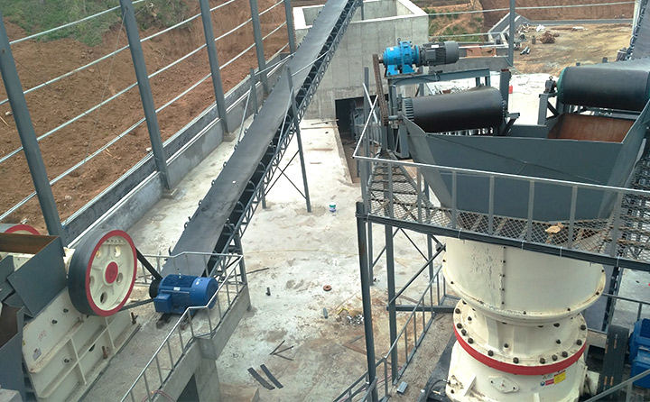 花崗巖石子生產(chǎn)線生產(chǎn)現(xiàn)場 花崗巖石子生產(chǎn)線生產(chǎn)現(xiàn)場