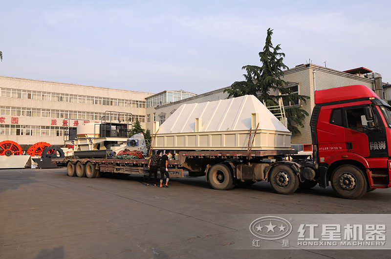 時產50噸制砂機發貨，廠家直銷