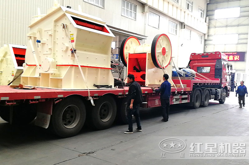 每小時200噸碎石生產線設備發貨 每小時200噸碎石生產線設備發貨