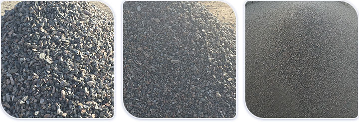 碎沙成品圖，是否達到您的物料要求？