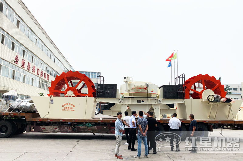 紅星洗砂機設備現(xiàn)貨發(fā)完客戶現(xiàn)場,免費安裝 紅星洗砂機設備現(xiàn)貨發(fā)完客戶現(xiàn)場,免費安裝