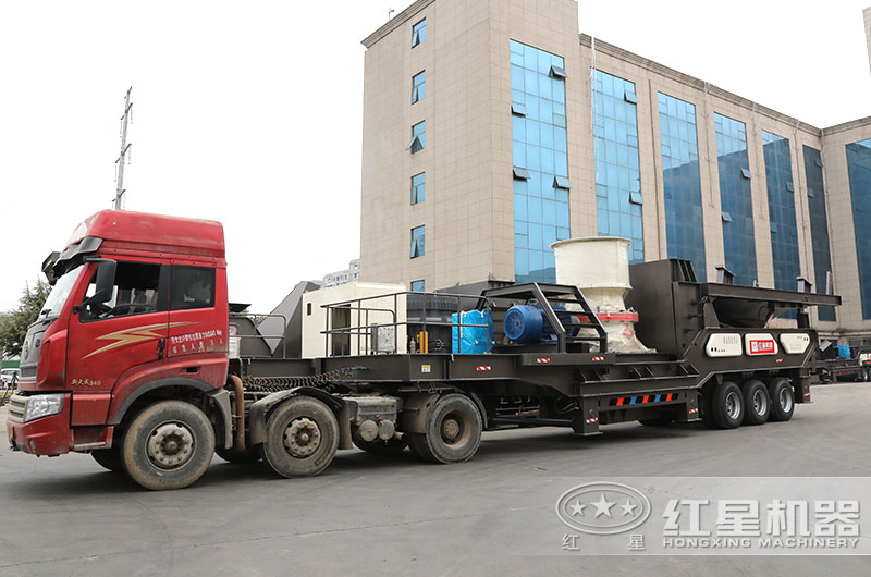 車載移動磕石機發貨現場圖片 車載移動磕石機發貨現場圖片