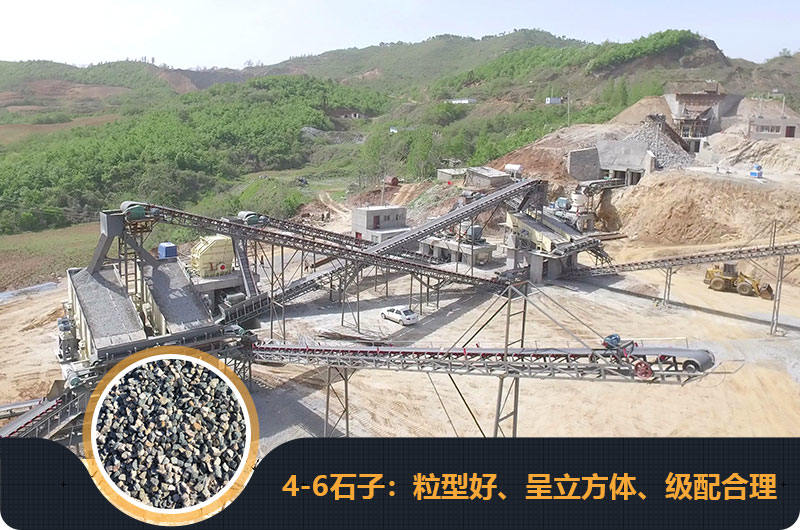 4、6石子的破碎機生產現場圖 4、6石子的破碎機生產現場圖