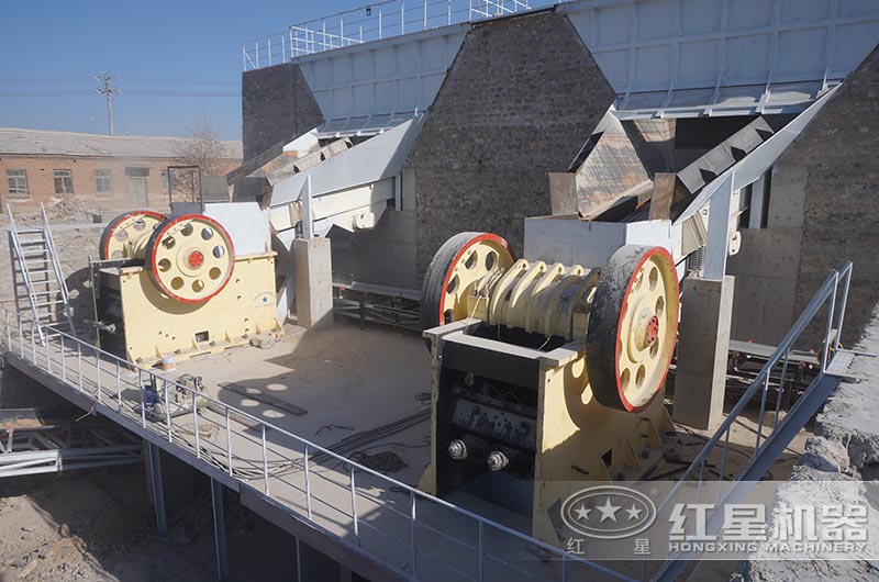 河北客戶現場圖片——顎式破碎機 河北客戶現場圖片——顎式破碎機