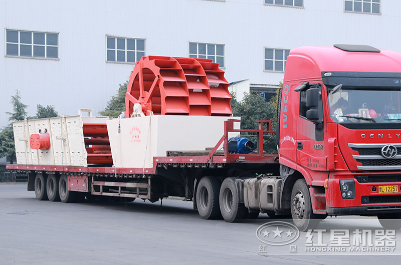 風化石洗沙生產(chǎn)線設備發(fā)貨 風化石洗沙生產(chǎn)線設備發(fā)貨