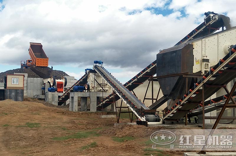 鋼渣破碎生產(chǎn)線現(xiàn)場圖片 鋼渣破碎生產(chǎn)線現(xiàn)場圖片