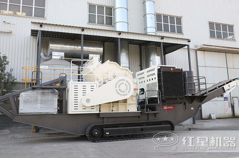 小型流動(dòng)打沙機(jī)一體機(jī)圖片-履帶式 小型流動(dòng)打沙機(jī)一體機(jī)圖片-履帶式