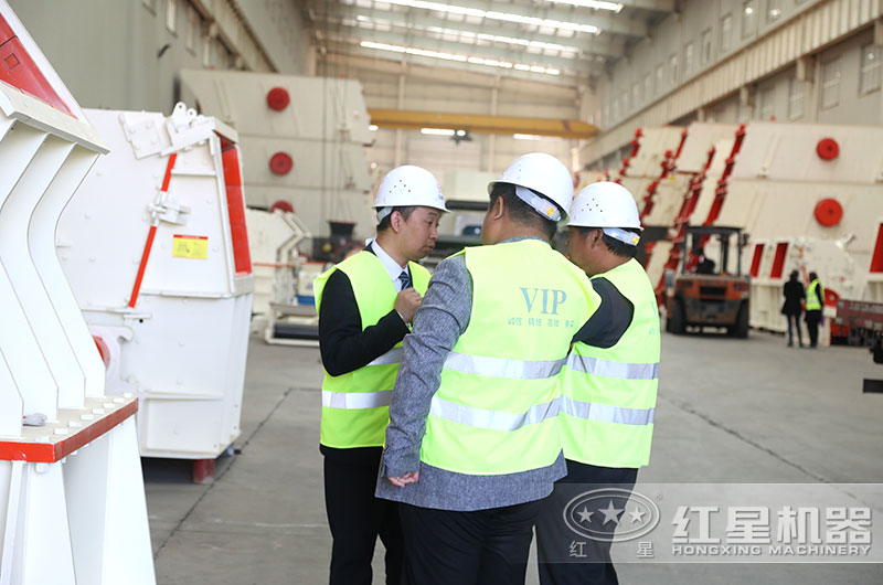 客戶到廠區實地考察 客戶到廠區實地考察