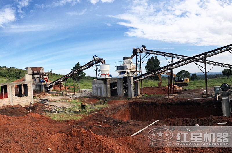 江蘇客戶石頭變沙子生產(chǎn)線 江蘇客戶石頭變沙子生產(chǎn)線