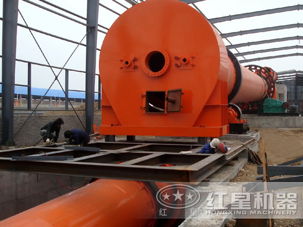 回轉窯工作現場圖片 回轉窯工作現場圖片