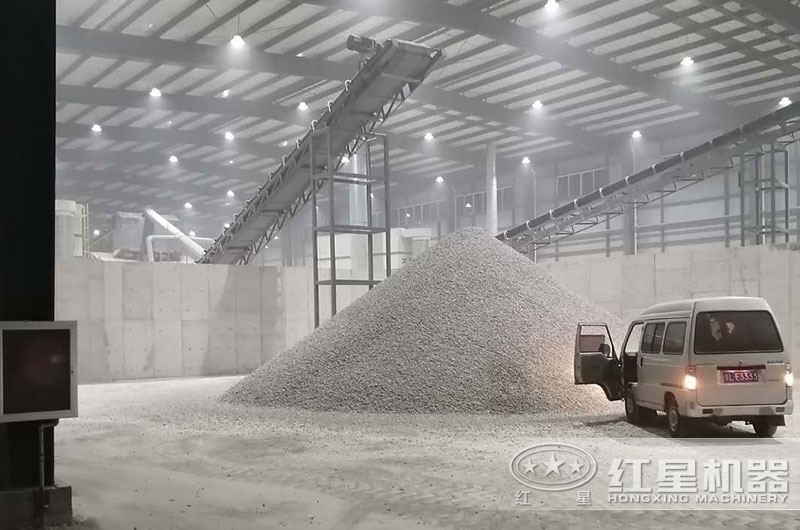 石頭打砂生產現場實拍 石頭打砂生產現場實拍