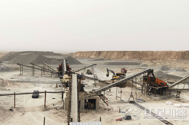 干機制砂生產客戶現場 干機制砂生產客戶現場