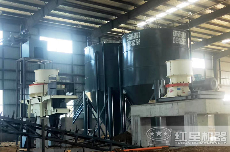 硬料1263制砂機現場 硬料1263制砂機生產線現場