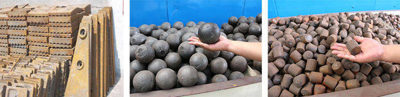 紅星高耐磨球磨機易損件，提供原裝配件