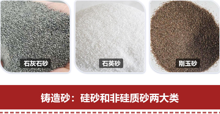 常見(jiàn)鑄造砂種類(lèi) 常見(jiàn)鑄造砂種類(lèi)
